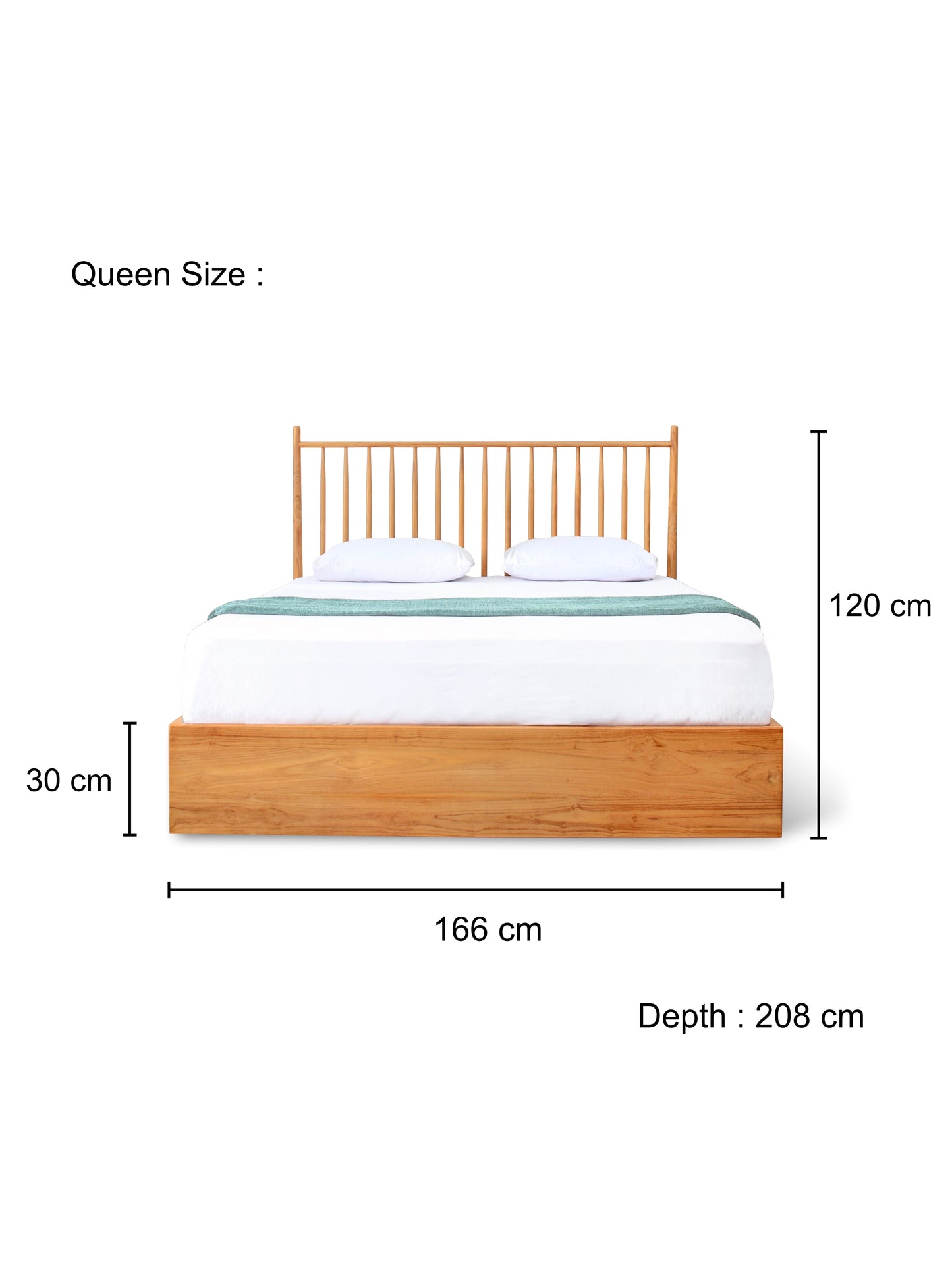 Dipan Tempat Tidur Laci Hannah