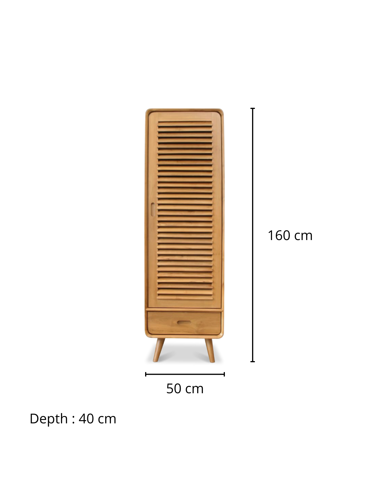 Lemari Krepyak (1 Pintu)