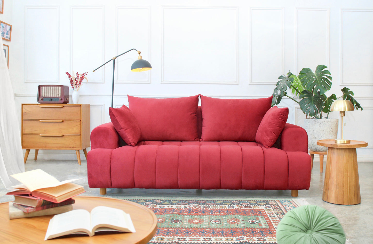Poppy Sofa Berlengan (Double Seater)