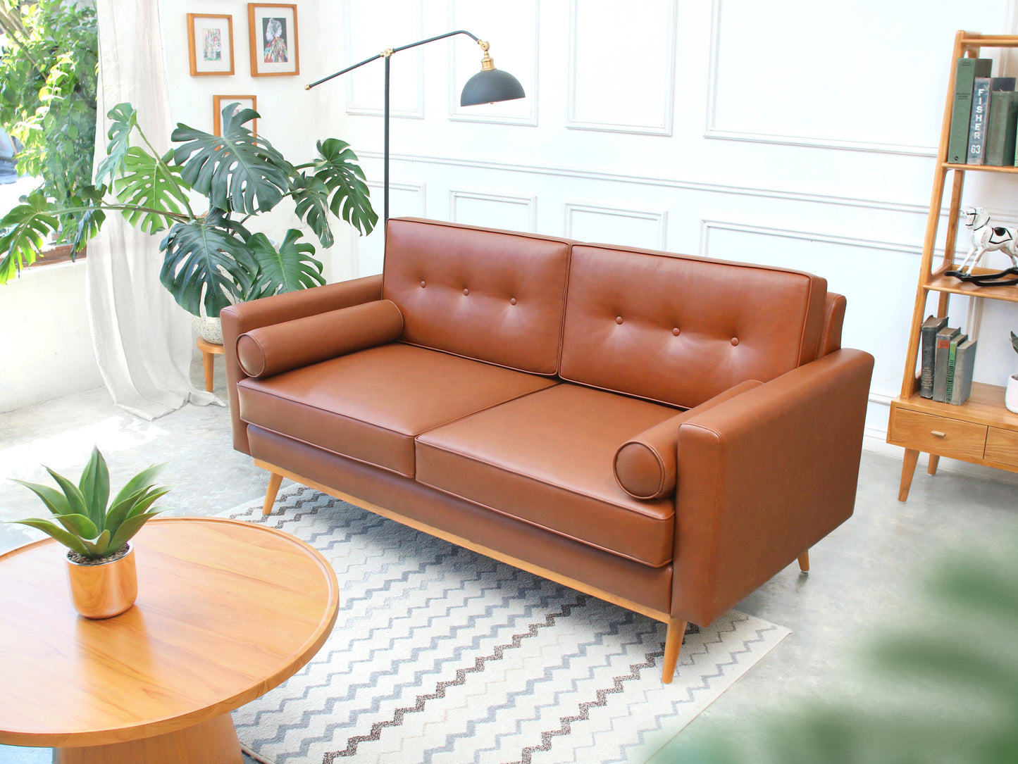 Gezel Sofa Berlengan (Double Seater)