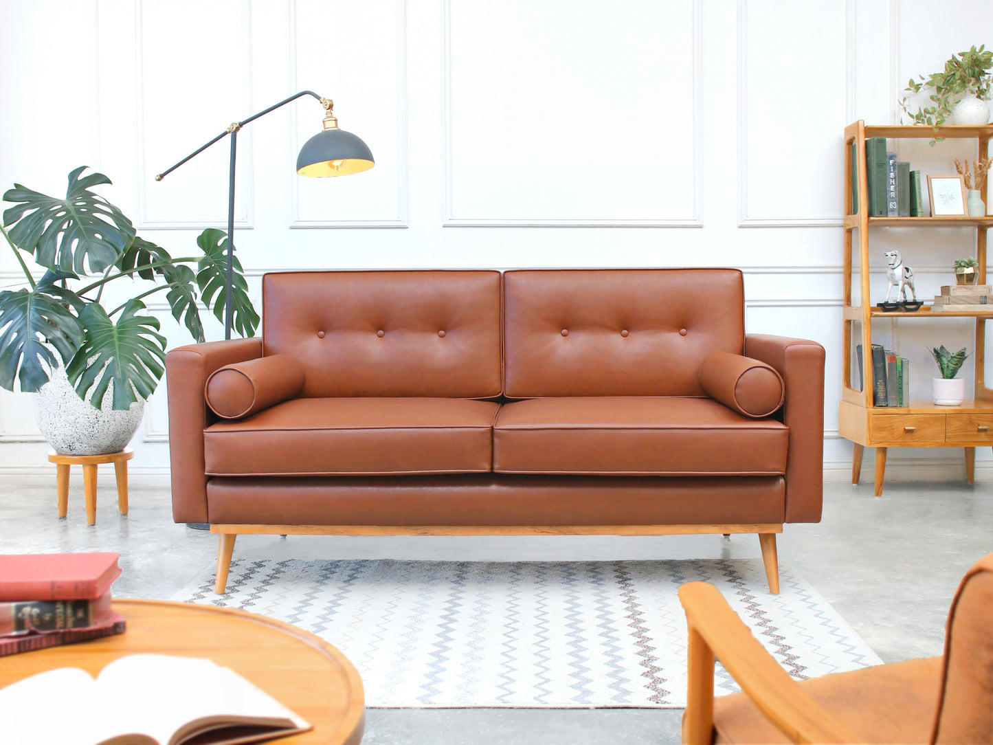 Gezel Sofa Berlengan (Double Seater)