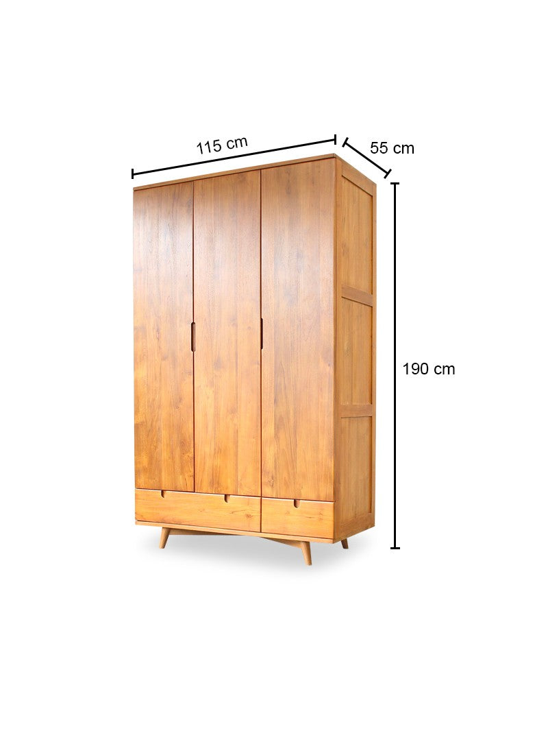 Lemari Zaya/Lemari 3 Pintu