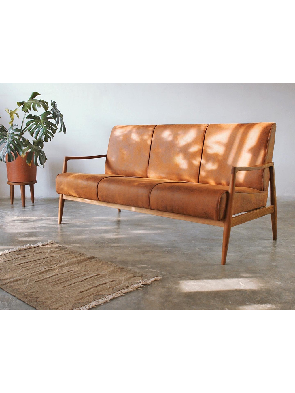 Airy Scandinavian Set Kursi Tamu (Three Seater)