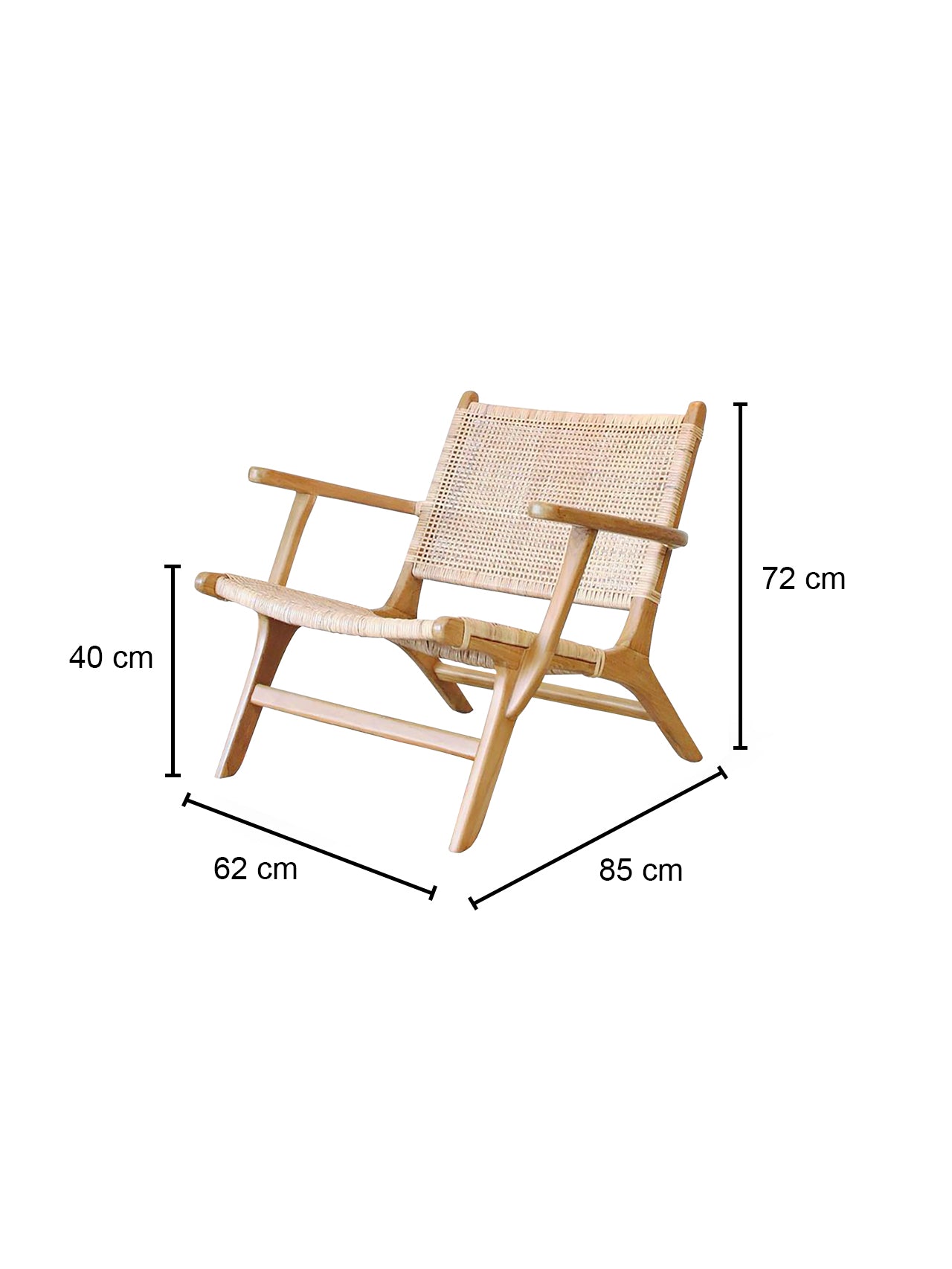 Daniswara Armchair Kursi Santai dengan Sandaran Lengan