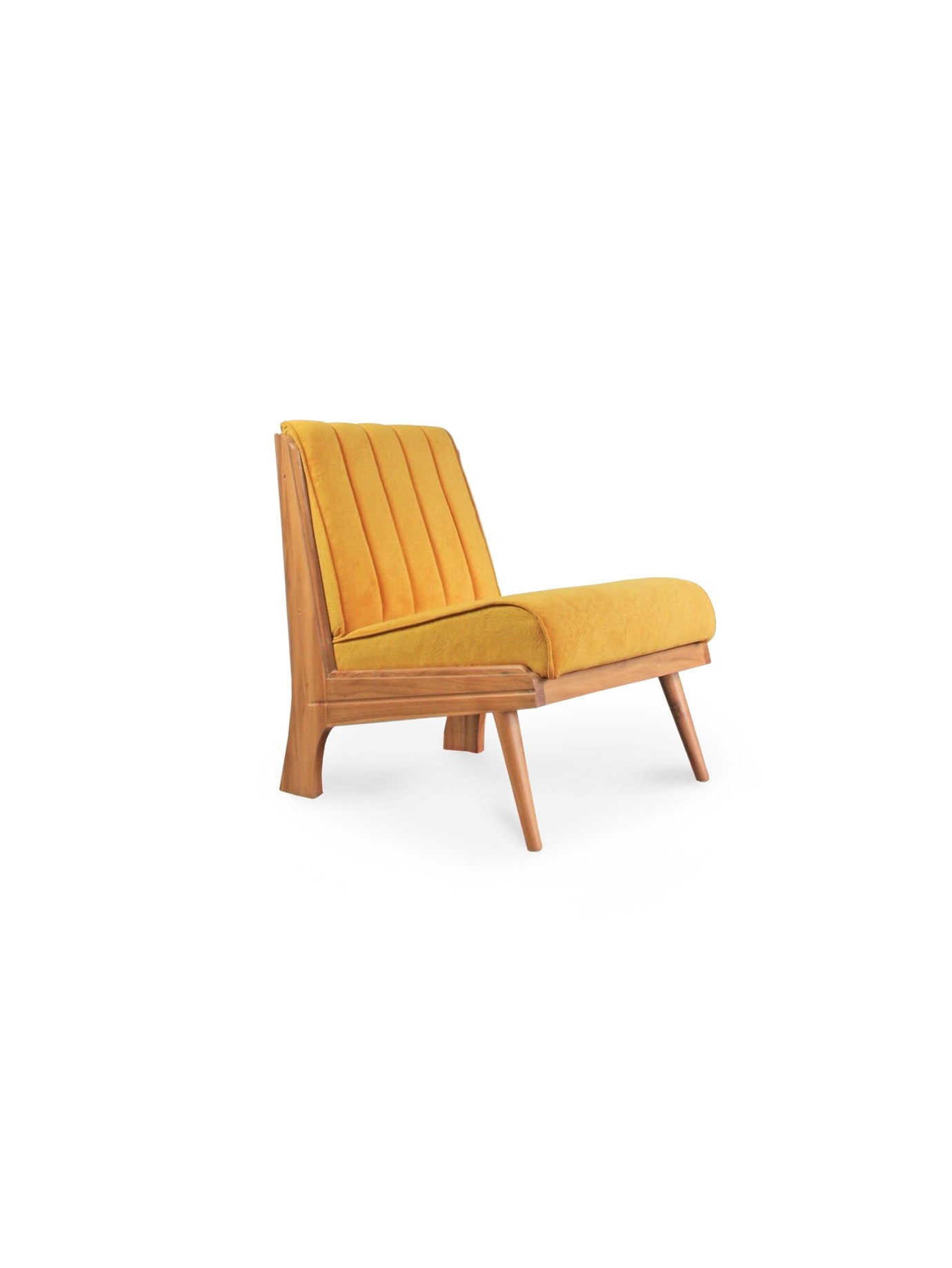 Elena Sofa Single Seater tanpa Lengan (dengan Sandaran Kaki)