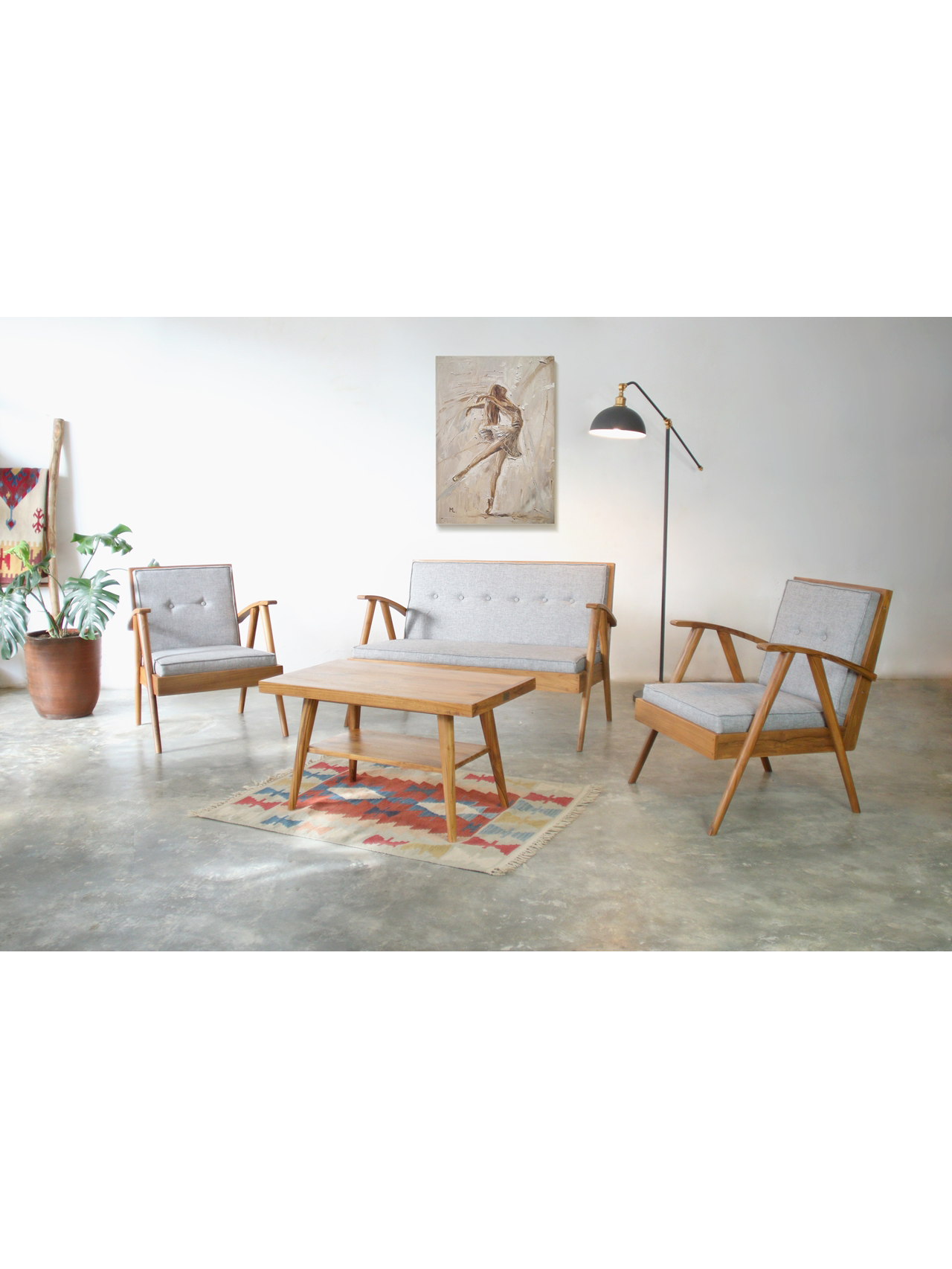 Awana Kursi dengan Sandaran Lengan (Double Seater)