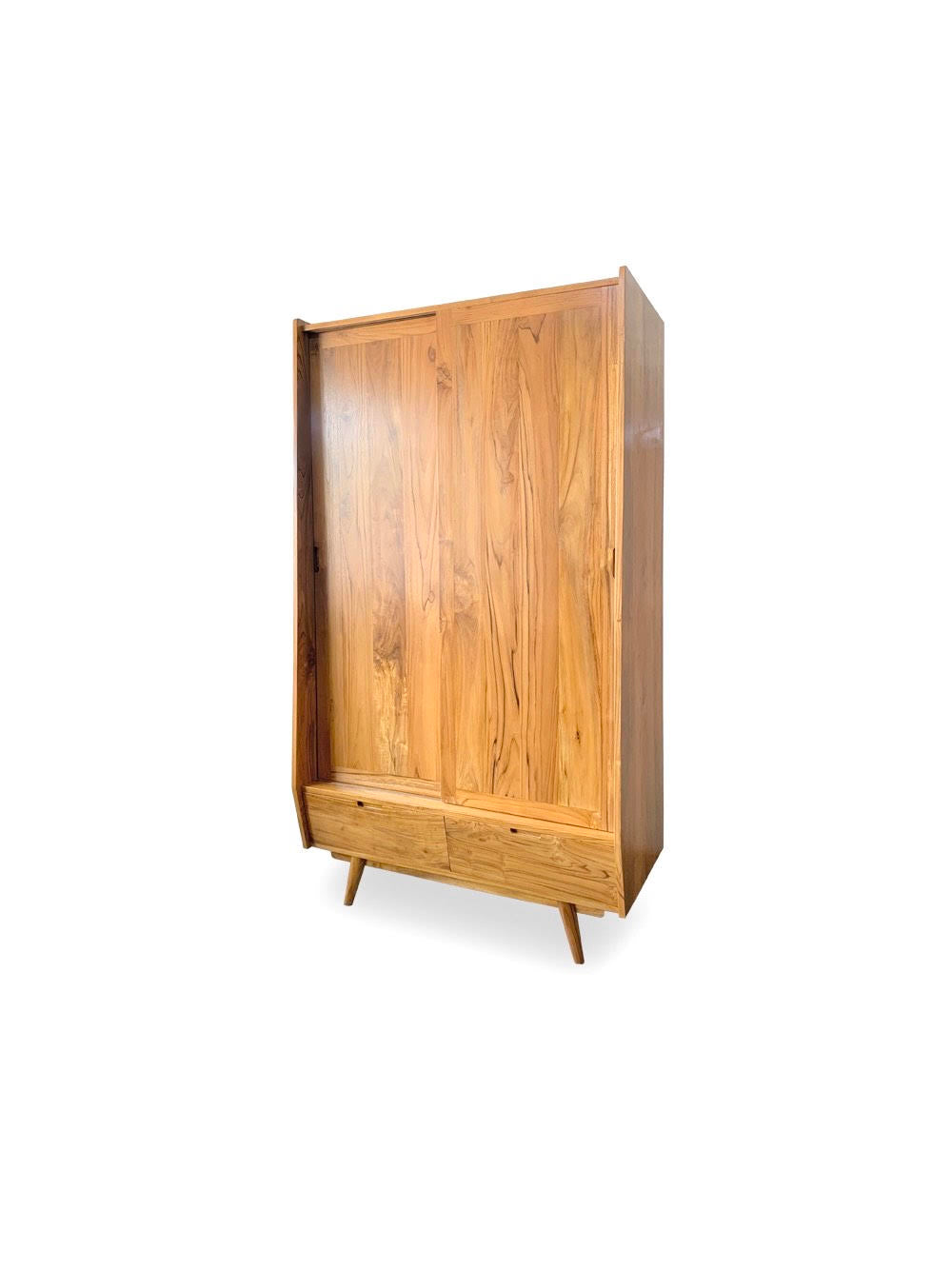 Lemari Kresna (Full Kayu)/Lemari Sliding