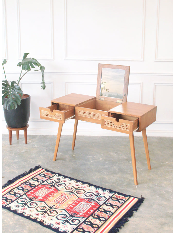 Rotan Meja Rias Multifungsi (Set)