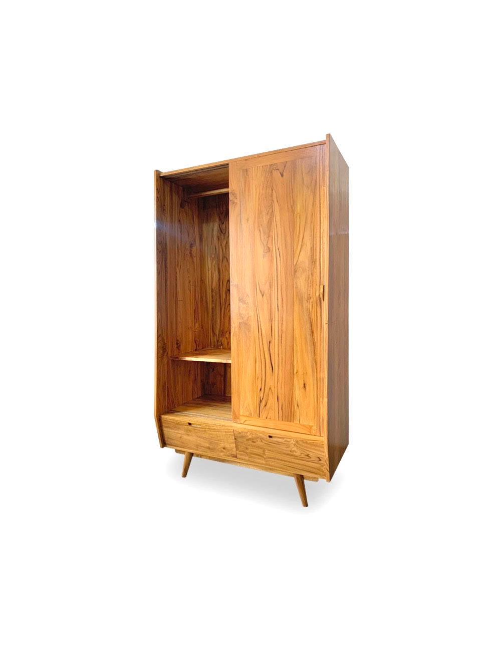 Lemari Kresna (Full Kayu)/Lemari Sliding