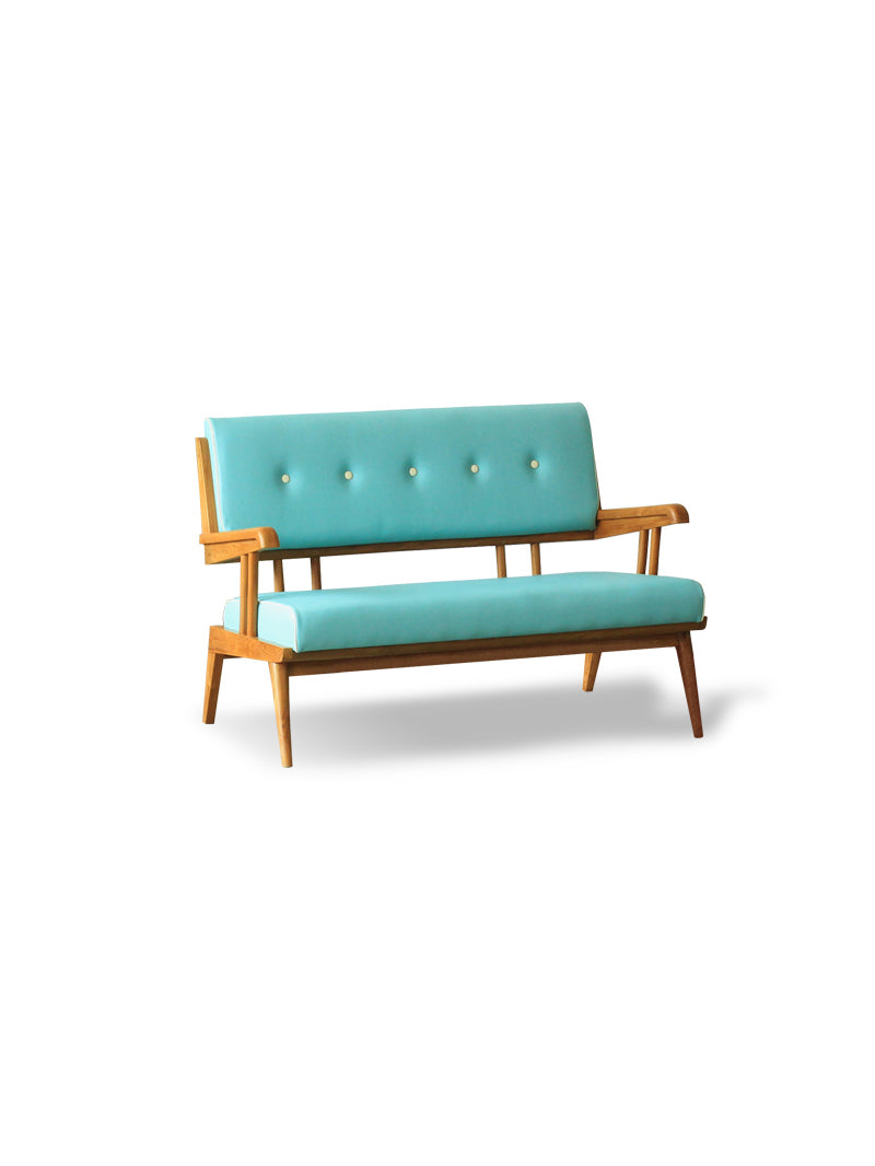 Retro Kursi dengan Sandaran Lengan (Double Seater)