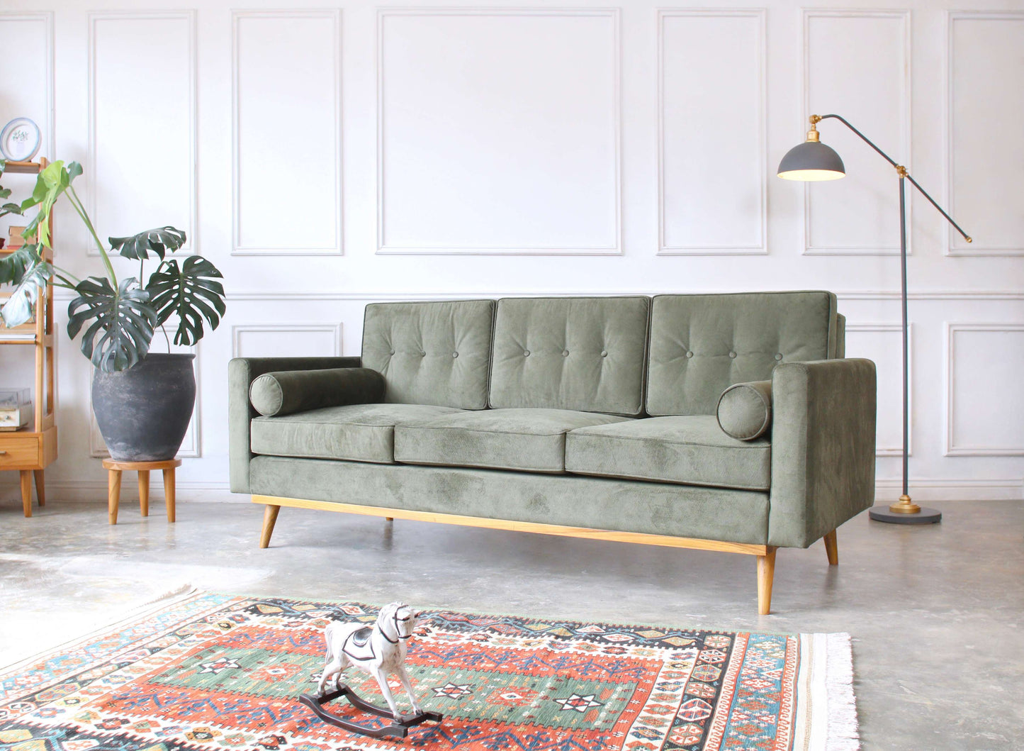 Gezel Sofa Berlengan (Three Seater)