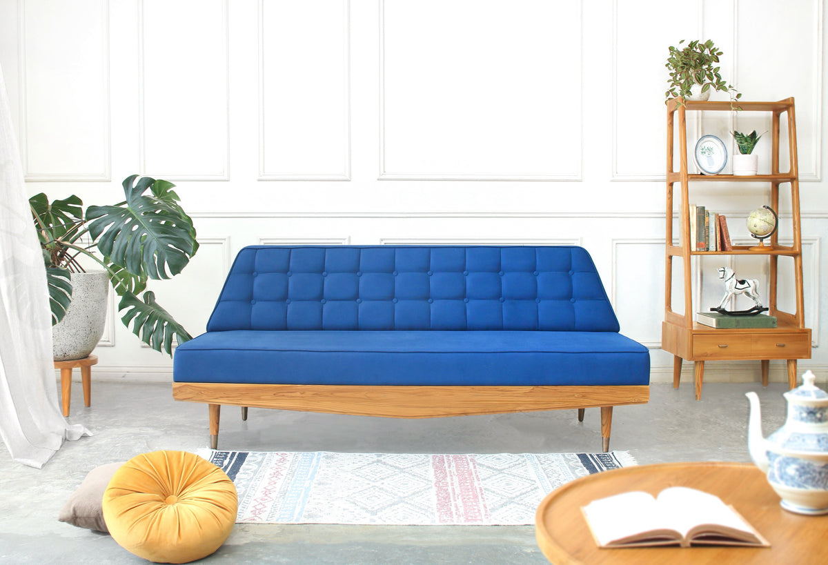Golden Sofa tanpa Sandaran Lengan
