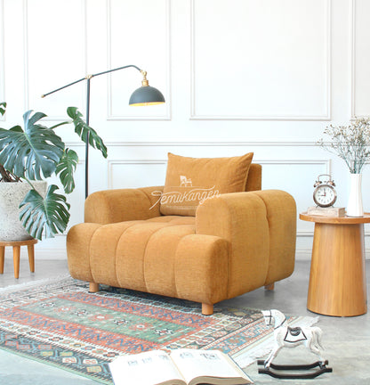 Poppy Sofa Berlengan (Single Seater)