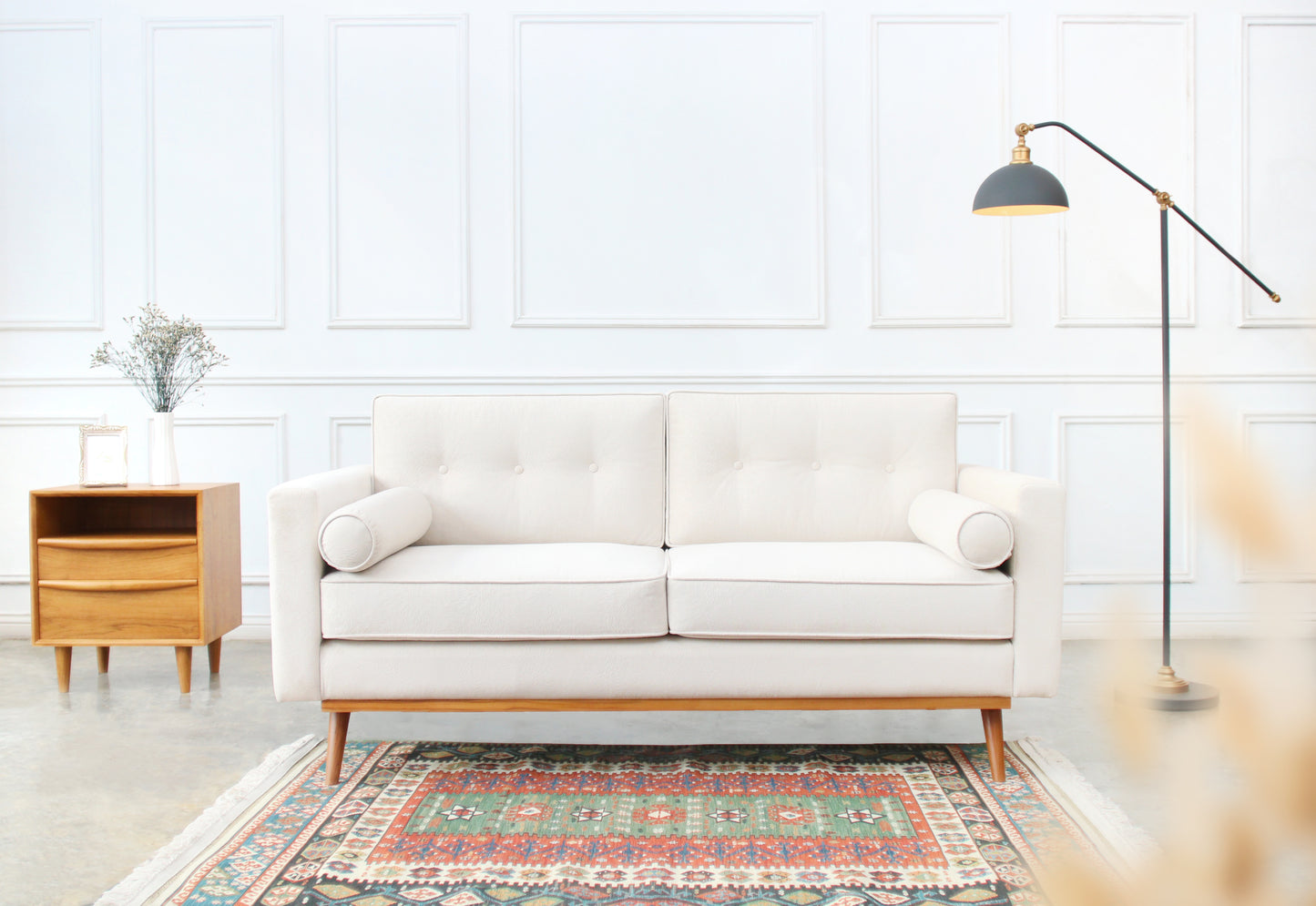 Gezel Sofa Berlengan (Double Seater)