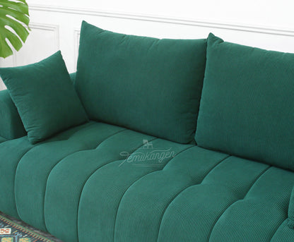 Poppy Sofa Berlengan (Double Seater)