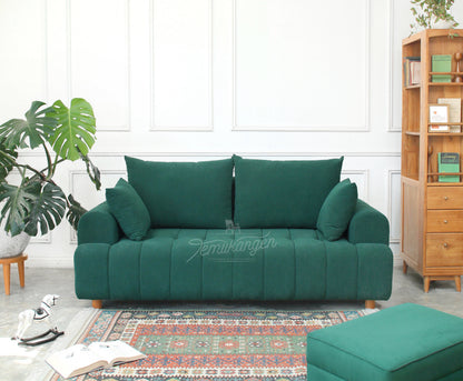 Poppy Sofa Berlengan (Double Seater)