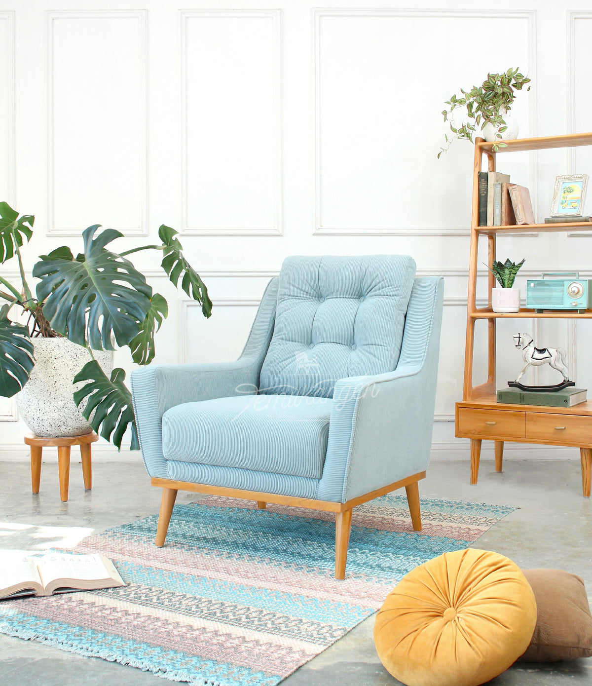 Hestia Sofa Berlengan (Single Seater)