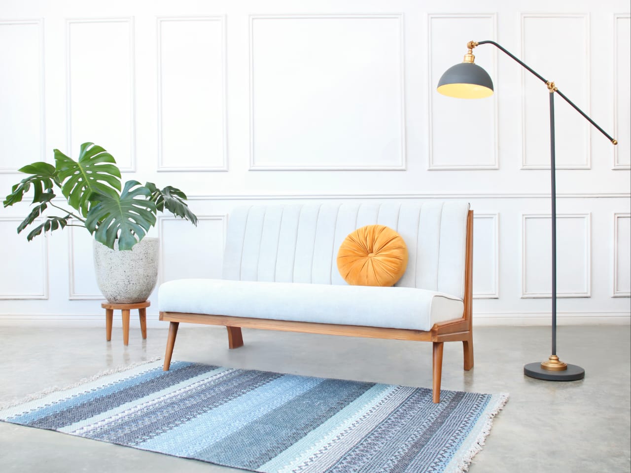 Elena Sofa tanpa Lengan (Double Seater)