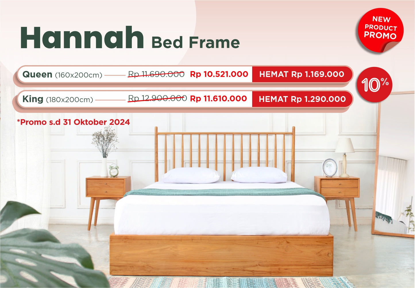 Hannah Bed Frame 4 Laci