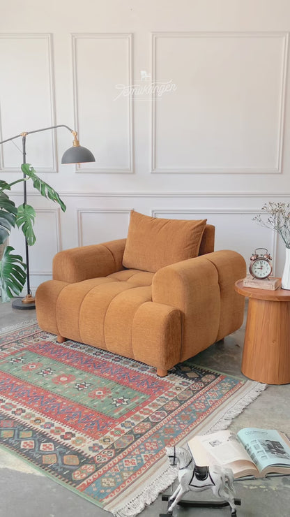 Poppy Sofa Berlengan (Single Seater)