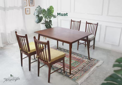 Meja Makan Extendable Menaka