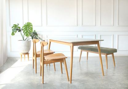 Marla Dining Set with Bench