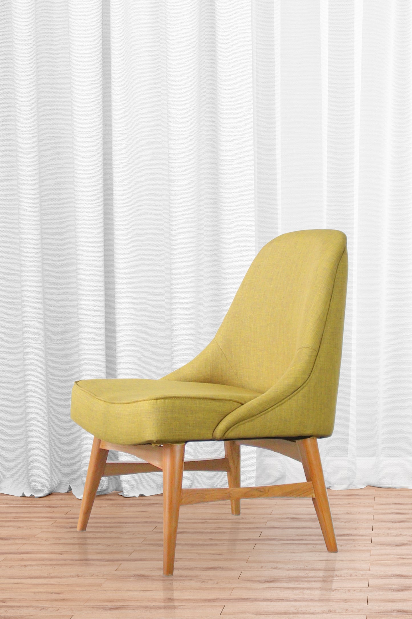 Cinnamon Armless Chair (Single Seater)