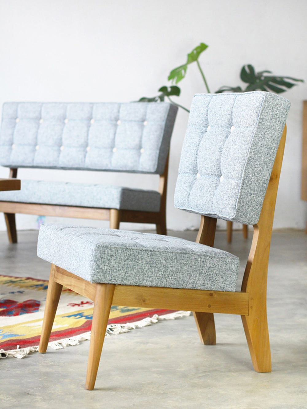 Lille Armless Chair in Set