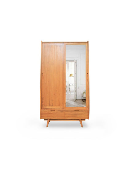 Kresna Wardrobe Pintu Kaca