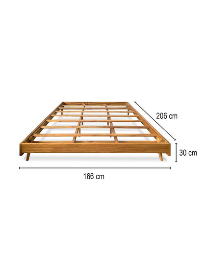 Retro Bed Frame (Tanpa Headboard)