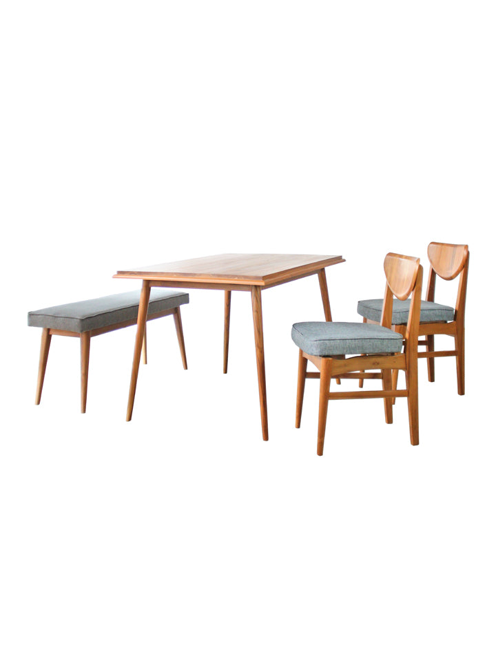 Olive Dining Set with Bench