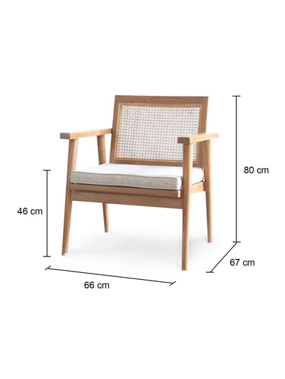 Gaia Rattan Armchair