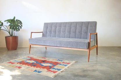 Airy Scandinavian Armchair in Set (Triple Seater)