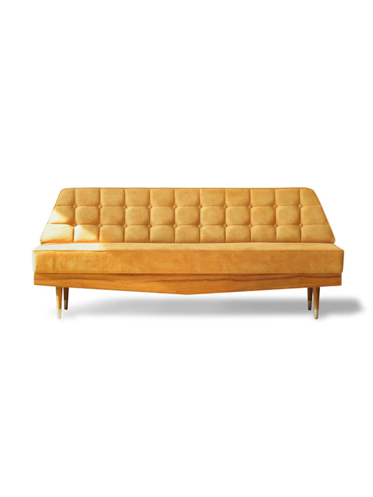 Golden Armless Sofa