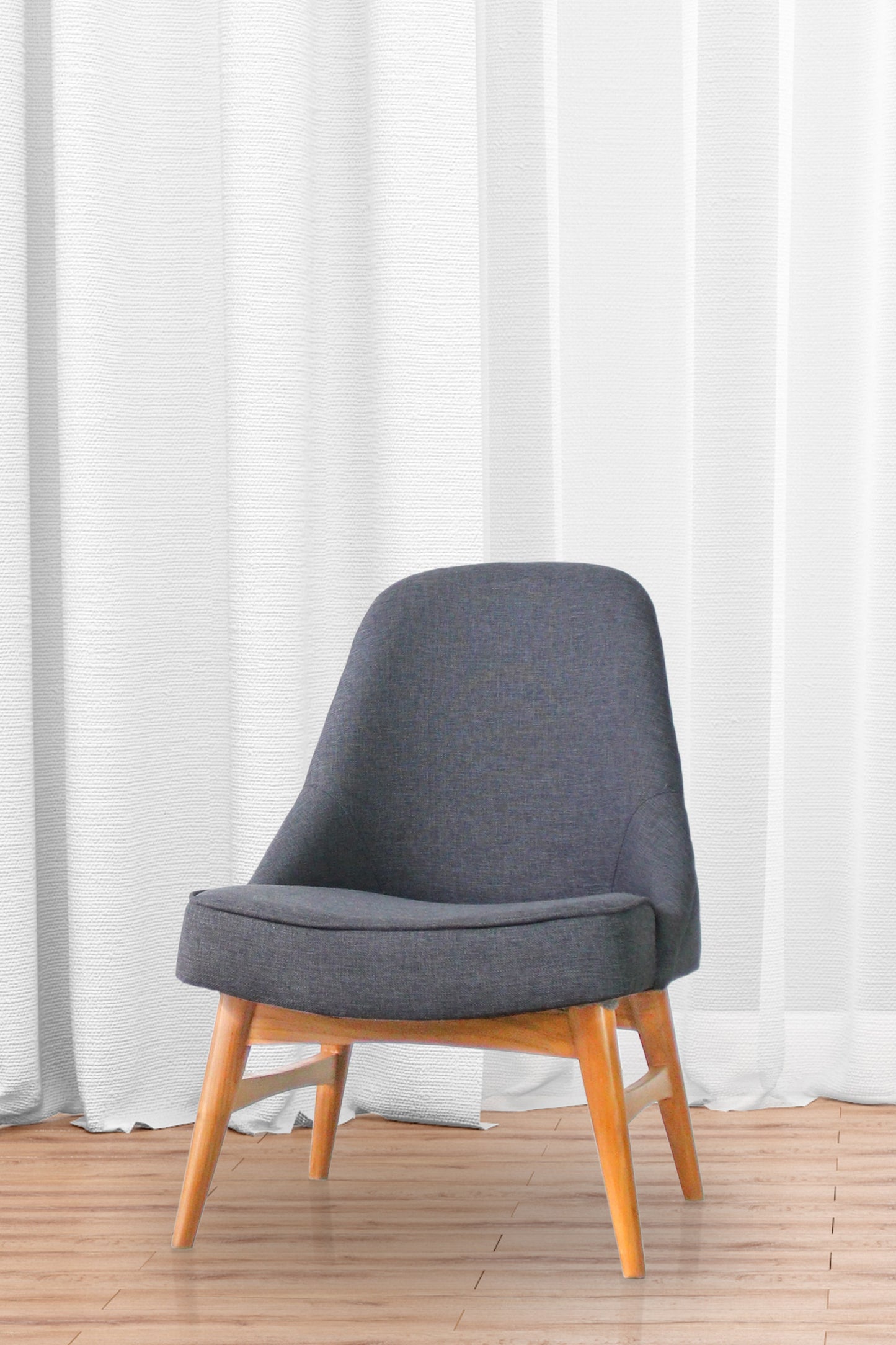 Cinnamon Armless Chair (Single Seater)